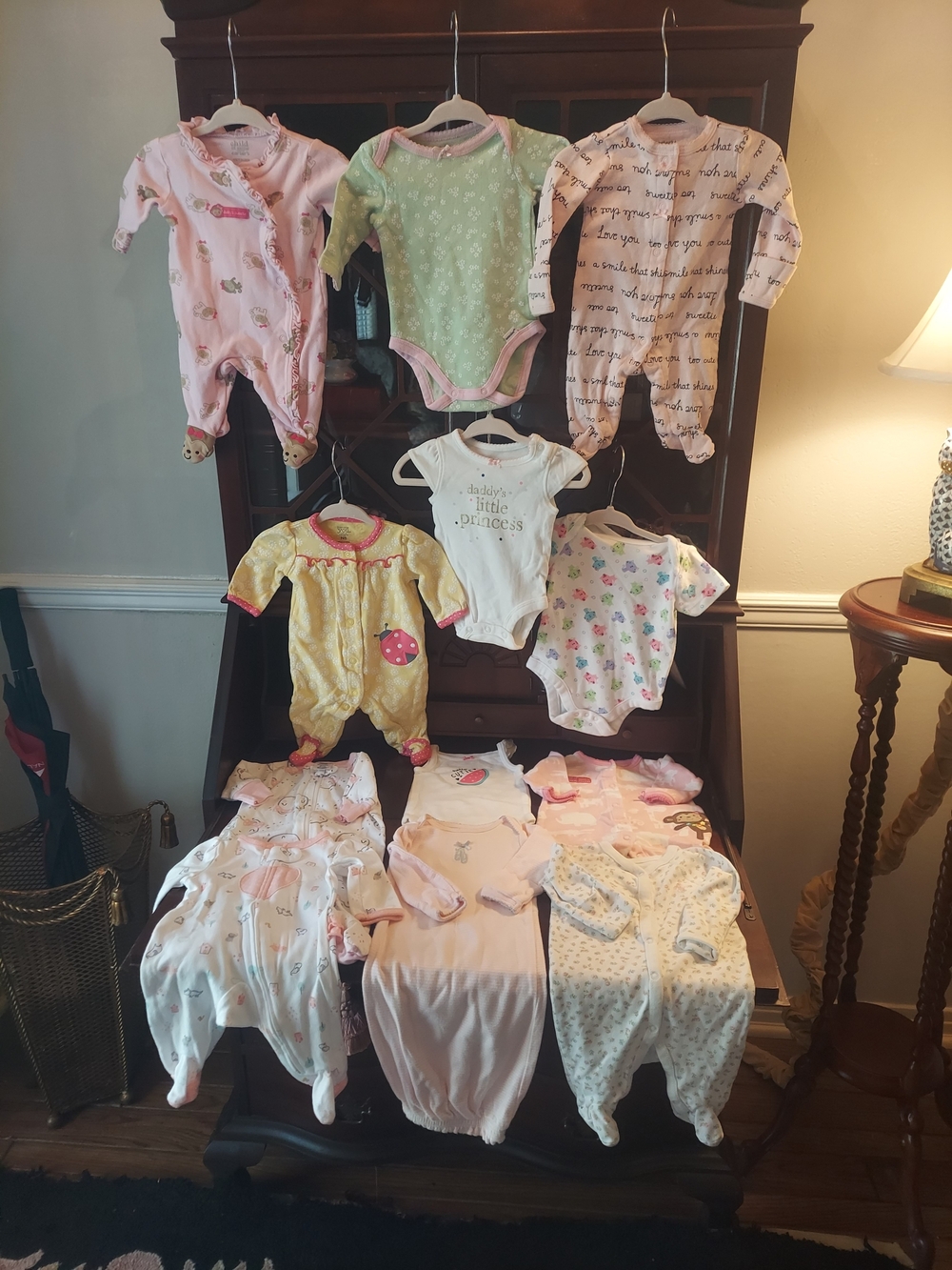 Mixed Colors Baby One-Piece Footies - Pack of Assorted Styles